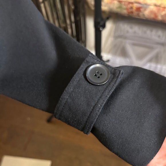 Forever 21 black Double-Breasted Peacoat size m - Picture 5 of 12